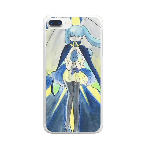 蒼の天使（祈り） Clear Smartphone Case