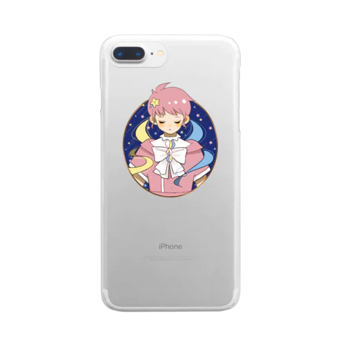 祈り少女(魔法) Clear Smartphone Case