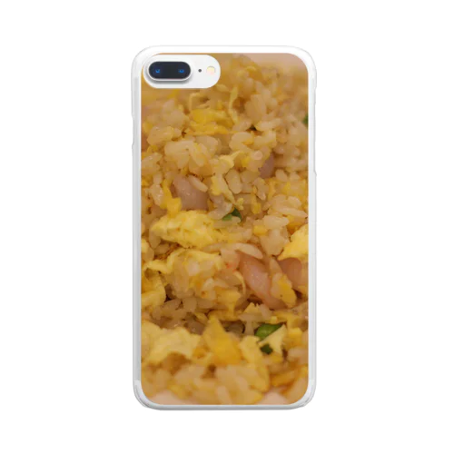 エビ入り炒飯 Clear Smartphone Case