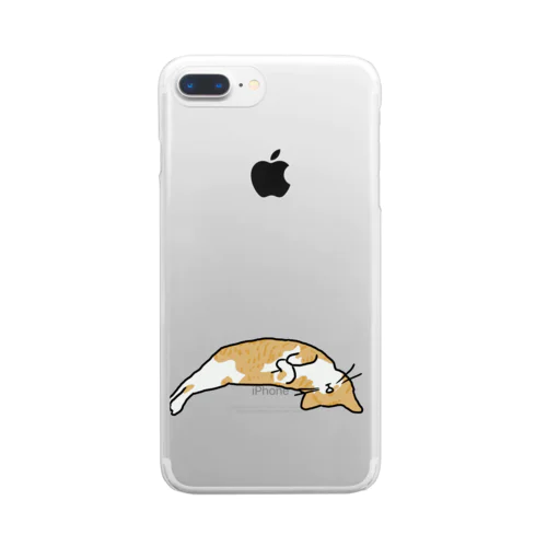 GANG☆STAR 眠り猫のトト君 Clear Smartphone Case
