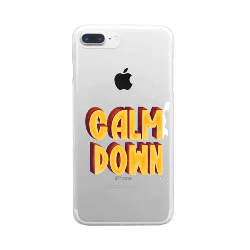 Calm down  Clear Smartphone Case