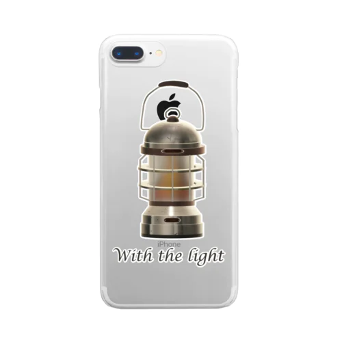 with the light Clear Smartphone Case