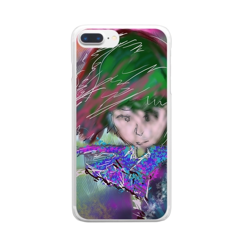 思春期の激情 Clear Smartphone Case