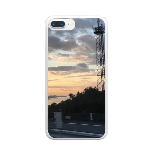 駆け抜けていく光ーズ Clear Smartphone Case