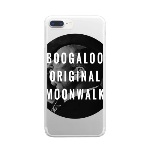 BOOGALOO ORIGINAL MOONWALK クリアスマホケース