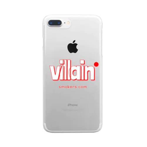 villain クリアスマホケース