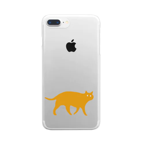 おまわり猫 パポ君 / PAPO Clear Smartphone Case