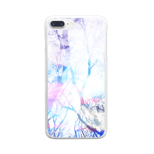 多重露光ファンシー Clear Smartphone Case