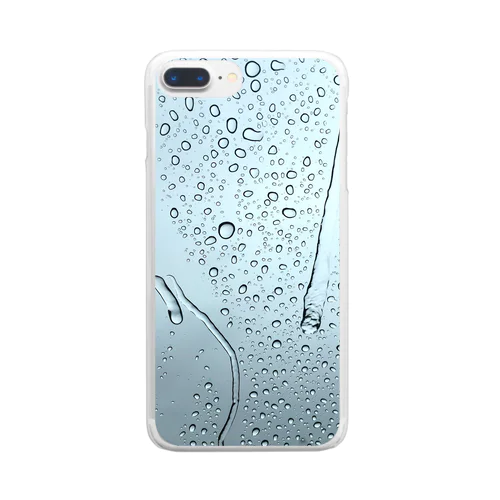 明日の雨 Clear Smartphone Case