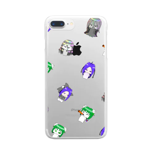 花の名のヒューマノイド達 Clear Smartphone Case