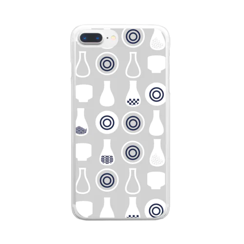 日本酒大好き Clear Smartphone Case