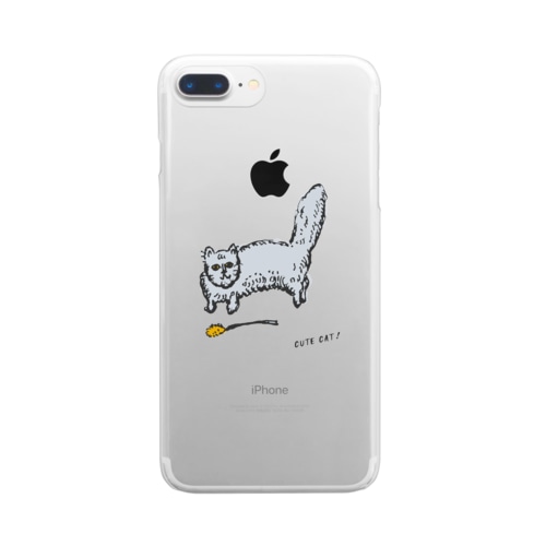 うちの猫ちゃん Clear Smartphone Case