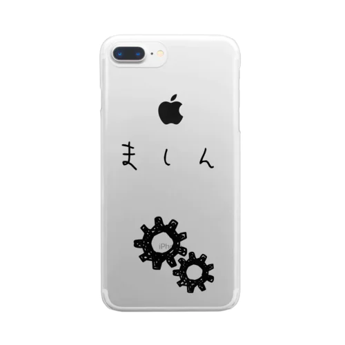 理系　機械　精密 Clear Smartphone Case