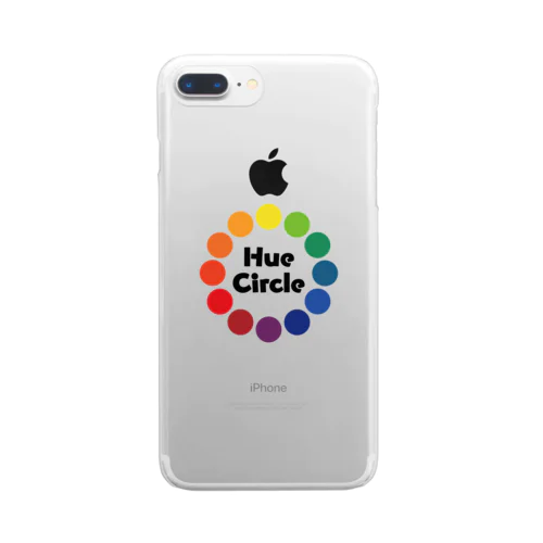 Hue Circle 色相環12 Clear Smartphone Case