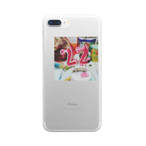 ２２ Clear Smartphone Case