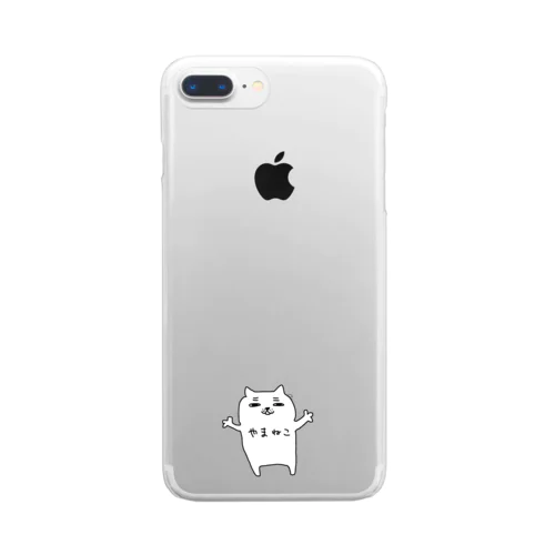 やまねこ Clear Smartphone Case