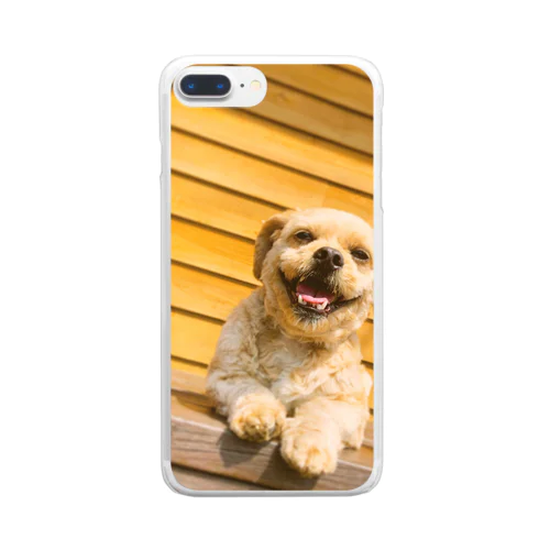 飼い犬 Clear Smartphone Case