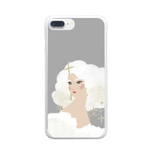 雪の女王 Clear Smartphone Case