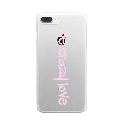 be crazy love Clear Smartphone Case