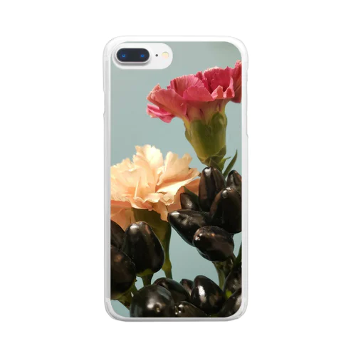 flower01 Clear Smartphone Case