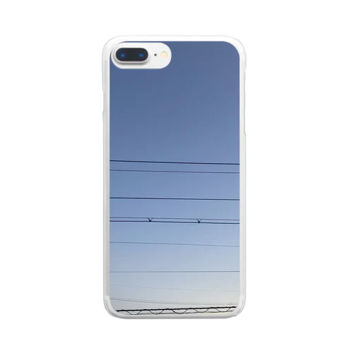 青空づくし Clear Smartphone Case