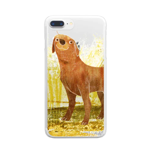 LABRADOR the best dog Clear Smartphone Case