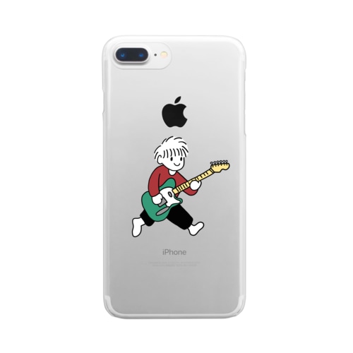 夢はロックスター Clear Smartphone Case
