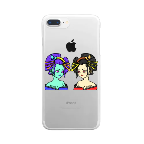 NEOIRAN×花魁 Clear Smartphone Case