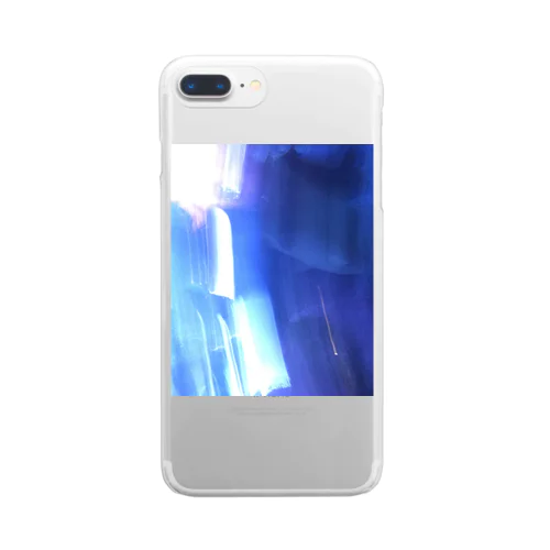 CDジャケット風画像 Clear Smartphone Case