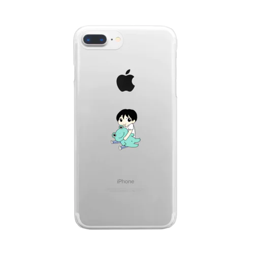 桜くん Clear Smartphone Case