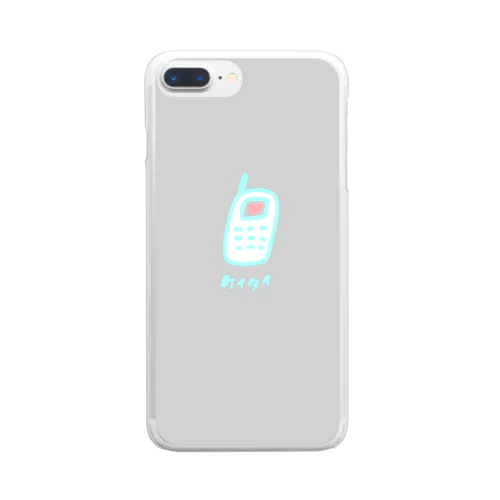 ケイタイ Clear Smartphone Case