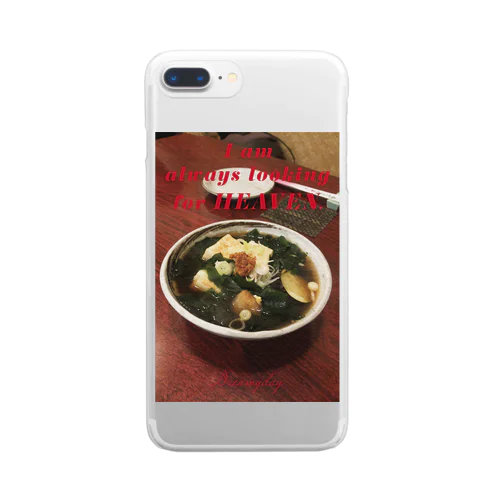 AGEDASHI Clear Smartphone Case