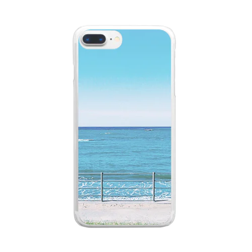 橋立海水浴場グッズ Clear Smartphone Case