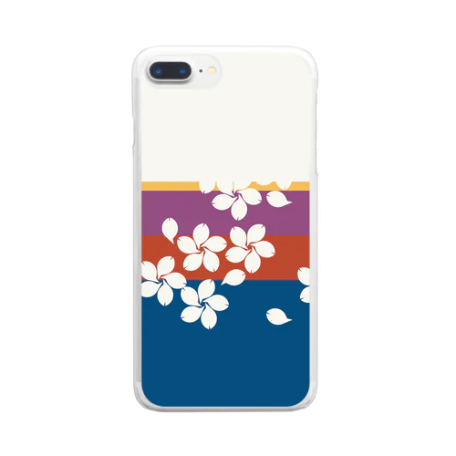 花札 Clear Smartphone Case