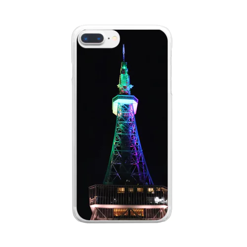 名古屋 テレビ搭🗼 Clear Smartphone Case