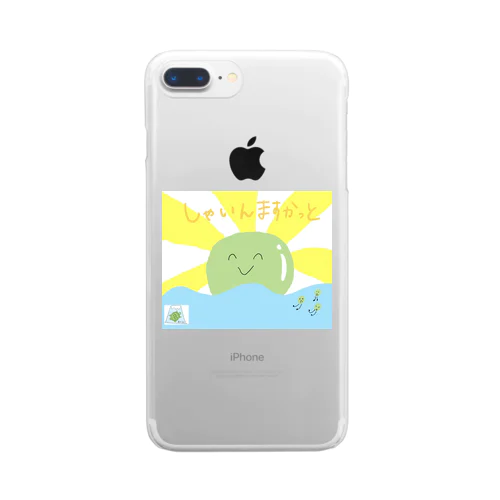 しゃいんますかっと Clear Smartphone Case