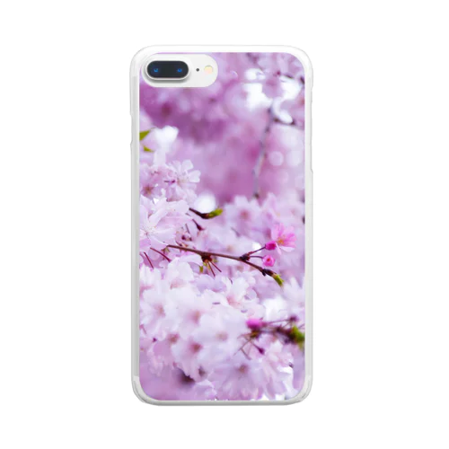 SAKURA Clear Smartphone Case