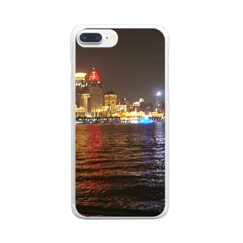 夜上海船上情景 Clear Smartphone Case