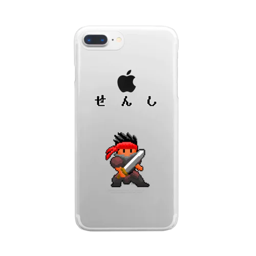 戦士 Clear Smartphone Case