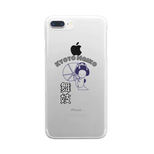 Kyoto Maiko 舞子さん Clear Smartphone Case