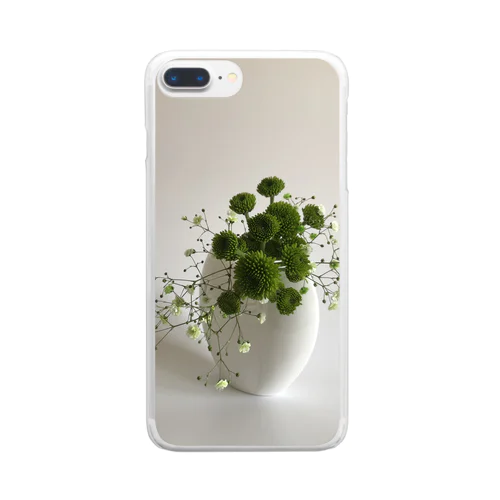 flowers④ Clear Smartphone Case