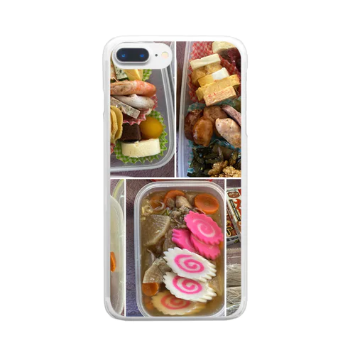 御節料理 ｶﾗｰ（柚 YUZU オリジナル） Clear Smartphone Case