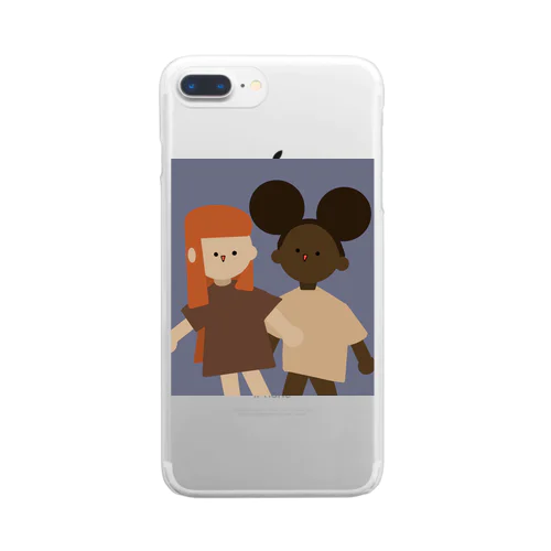 Skin colors don't matter  Clear Smartphone Case