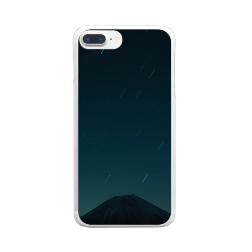 星と共に Clear Smartphone Case