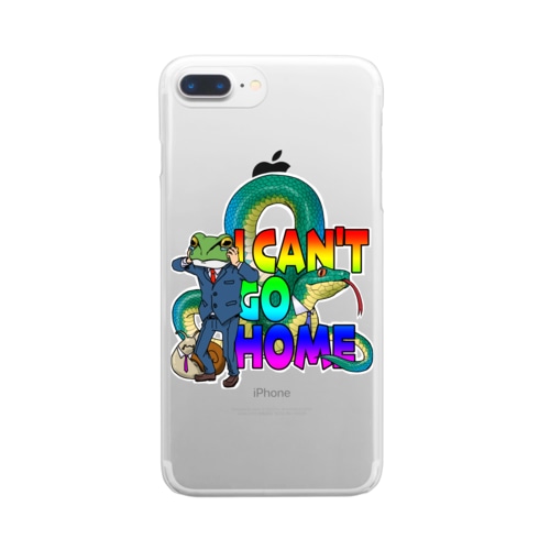 帰れないFROG Clear Smartphone Case