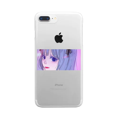 可愛いは正義 Clear Smartphone Case