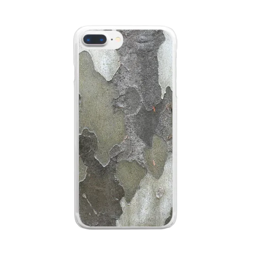 樹皮No.3 Clear Smartphone Case