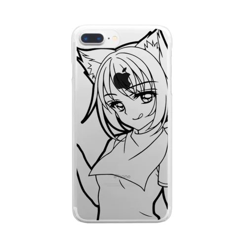 いただきます！ Clear Smartphone Case