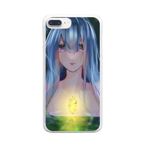 眠る光 Clear Smartphone Case