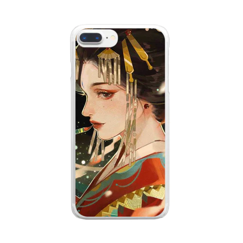 花魁 美しい オリジナル Clear Smartphone Case